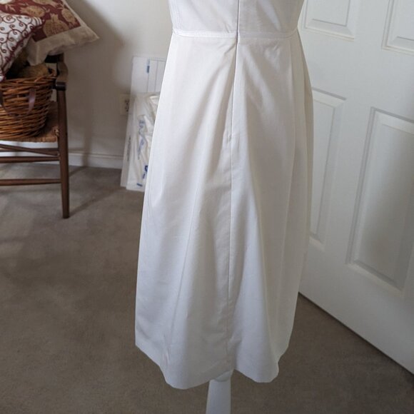 Elie Tahari Beautiful White Sleeveless Dress- NWT Size 2 - Picture 13 of 15